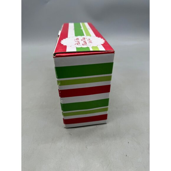 TMD holding his & her set of 2 16oz Christmas mason mugs handles red READ NEW - Picture 7 of 8